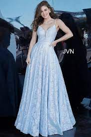 Jvn By Jovani 2020 Prom Dresses Glass Slipper Formals Lake City Fl Shop Online Best Prom Dresses Long Lace Light Blue Prom Dress Prom Dresses Ball Gown Blue