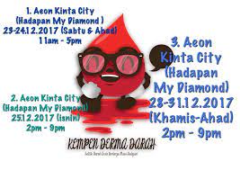 Memb member erii kese keseda dara ran n kepa kepada da war warga ga ins insti titu tutt perg pergur urua uan n perl perlis is ten tenta tang ng. Kempen Derma Darah Jumpa Kami Di Derma Darah Ipoh Facebook