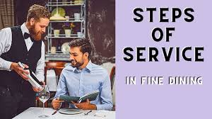 Fine Dining Restaurant Service Sequence Waiter Training Food Service S Restaurant Service Waiter Fine Dining