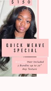 How does a brazilian hair straightening treatment work? 360 Hair Lounge Jump On This Quick Weave Special Ends Facebook