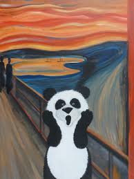 Big Art For Little Kids Panda Art Funny Art History Funny Art