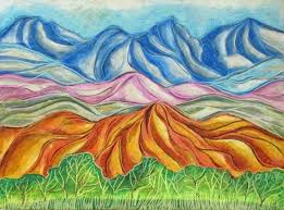 Georgia O Keeffe Art History Lesson For Kids Happy Family Art Art History Projects For Kids Landscape Art Lessons Georgia O Keefe Art