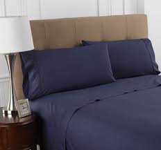 Bed sheet for isolation ward, size: 54 X 80 X 12 Fitted Sheet Full Xl Navy Towel Depot