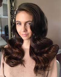 Bold Waves On Beautiful Tara By Bridalhaircouturebykatie Hair Set And Finished Using Gkhair Dry Oil Spray Stro Couture Hairstyles Hair Setting Bridal Hair