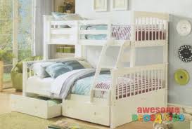 2 brighton single over double bunk bed bunk beds double bunk beds white bunk beds