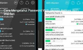 How to install wifi warden in your. Cara Mengetahui Sandi Password Wifi Tetangga