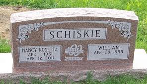 Nancy Rosetta Cooper Schiskie (1951-2011)