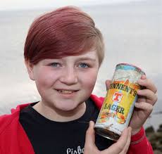 Schoolboy finds Tennent's can almost as old as his mum