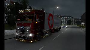 Ets2 1 39 Mercedes Actros Mp4 Vip Custom Youtube