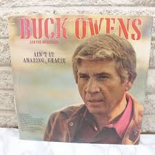 Buck Owens Ain't It Amazing Gracie Vinyl Record LP VG+ Album
