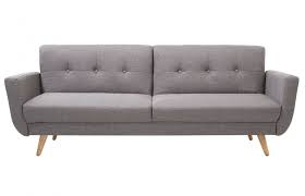 ce canape lit 3 place est un petit bijou d originalite revetu d un superbe tissu chine gris anthracite qui lui conf canape clic clac canape canape convertible