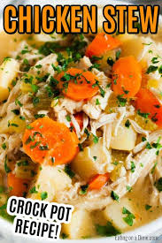 Crock Pot Chicken Stew Recipe Slow Cooker Chicken Stew Recipe In 2020 Slow Cooker Stew Recipes Chicken Slow Cooker Recipes Slow Cooker Chicken Stew