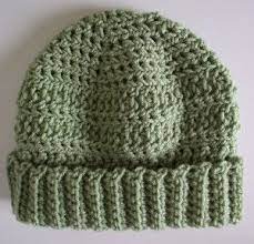 Crocheted Hat For Teens Women Pretty Sheen To Yarn Turned Up Brim That Keeps Firm Shape Without Stiffness Hat Fits C Crochet Hats Crochet Handmade Knitting