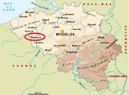 La belgique est un pays d'europe de l'ouest. Mouscron Sur La Carte De Belgique Picture Of Mouscron Hainaut Province Tripadvisor