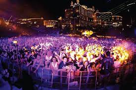 A wavepool at the sunway lagoon resort in kuala lumpur, malaysia. Concert 1 Sunway Lagoon Malaysia
