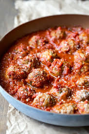 In a large mixing bowl, toss together bread crumbs with 3 tbsp milk. Baked Meatball Recipe I Heart Eating