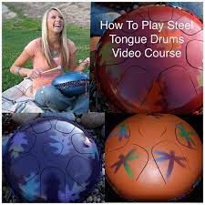 How To Play Tongue Drums Video Course Visionhawk Music Steel Tongue Drums And Accessories Drums Drum Lessons Video Course
