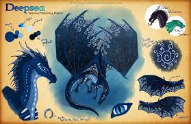 Finally Doing A Reference Sheet For Deepsea Lol My Oc From Wings Of Fire Dragon Name Nbsp Deepsea Female Trib Wings Of Fire Dragons Wings Of Fire Dragon Wings