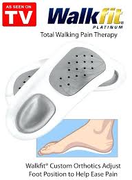 walk fit insoles foot feet support platinum silver new buy