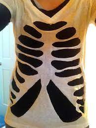 I Loved This Easy Halloween Diy Shirt Idea I Got The Idea From Martha Stewart S Website Altho Diy Halloween Shirts Diy Halloween Costumes Halloween Tshirts