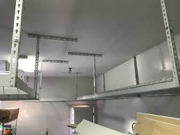 The hyloft 00540 is built to last a lifetime, and it is the ideal way to make good use of the unused vertical space in your garage. Light Duty Overhead Garage Storage Racks Systems Units Unracking