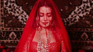 Neha Kakkar S Red Falguni Shane Peacock Lehenga Will Remind You Of Priyanka Chopra S Bridal Outfit Vogue India India is a country rich of colours and traditions. neha kakkar s red falguni shane peacock