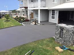 It provides a stain, chemical and weather resistant finish. Slate Grey Spray Paving To Coastal Designer Concrete Facebook