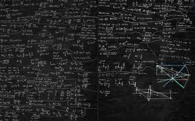 Blackboard Physik Gleichungen Quantenphysik