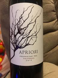 2015 Apriori Proprietary Red Wine Usa California Napa Valley Cellartracker