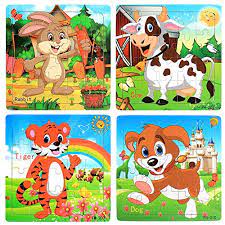 Large selection of premium online jigsaw puzzles. 12 Puzzles Wooden Jigsaw Puzzles For Kids Ages 2 5 Toddler Animals Puzzle 9 Pieces Preschool Educational Learning Toys Puzzles For Toddlers 2 3 4 5 Year Olds Children Boys And Girls Puzzles Toys Games Puzzles Agtcorp Com