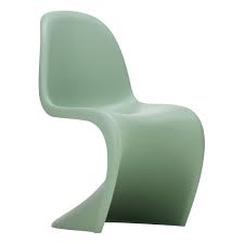 Go in répond aux besoins des créez une atmosphère décontractée avec des chaises en plastique. Chaise Verner Panton Soft Mint Vitra Design Adulte