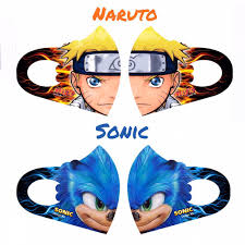 Cewek korea terkenal dengan kecantikannya. Masker Anak Scuba Karakter Kartun Hero Lucu Naruto Sonic Printing Bahan Scuba Premium Shopee Indonesia