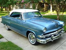 Image result for Cadet Blue 1954 Ford