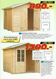Casetta per attrezzi a incast. Holz Und Gewaechshaeuser Gartenholz 2009 Von Landi Bedachung Dachpappe Haus