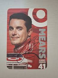 Casey mears autograph race picture