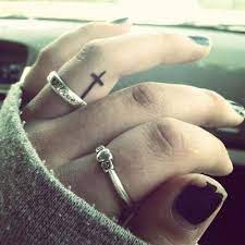Because the first christians were persecuted and had the death penalty, this symbol was used as a way to recognize each other. Pin On Finger Tattoos