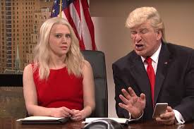 In the tweet, kellyanne conway was making a reference to the skit, which is a parody of sorts of the in the sketch, conway, who is parodied by snl cast member kate mckinnon, breaks into the. Why Does Snl Keep Insisting That The Women In Trump S Inner Circle Don T Want To Be There Vox