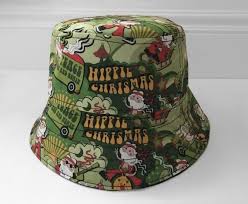 Cheap girl's hats,scarves & gloves sets, buy quality apparel accessories directly from china suppliers. Christmas Bucket Hat Novelty Santa Hats Hippie Xmas Etsy In 2020 Christmas Hat Christmas Accessories Handmade Christmas