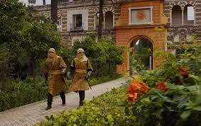 The ambassadors' hall, mercury's pool, the baths of maria de padilla, and the gardens. Alcazar Of Seville Game Of Thrones Spain
