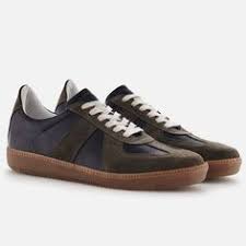 New Beckett Simonon German Army Trainers Styled247 Large Men Fashion Leather Full Grain Leather
