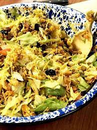 Blend up your own tangy homemade french dressing recipe in just 2. Beef Taco Salad Taco Salad With Doritos And Western Dressing