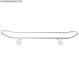 The lesson on how to draw a skateboard came to an end. Cool Easy Skateboard Drawing Harcines