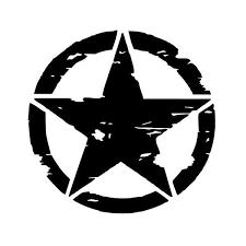 15cm 15cm Army Star Graphic Decals Motorcycle Car Stickers Vinyl Car Styling Wish Star Decals Car Stickers Star Vinyl