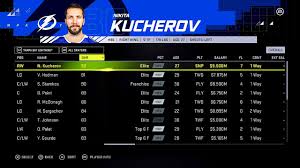 Add schedule to your calendar. Nhl 21 Tampa Bay Lightning Overall Player Ratings Youtube