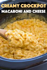 This Creamy Crockpot Macaroni And Cheese Is Delicious Just Throw The Milk Cheese And Season Crockpot Mac And Cheese Macaroni Recipes Macaroni Cheese Recipes