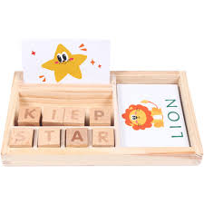 Remember, this is just for how we say the name of each letter. Wooden English Spelling Alphabet Letter Game Kids Early Learning Education Toy Educational Toys Other Educational Toys