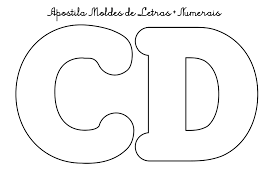 → moldes de letras para imprimir. Letras Bonitas Molde De Letras Cursivas Grandes Individuais Para Imprimir Novocom Top