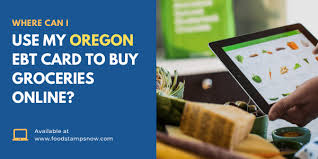 You can use it at stores that accept ebt. How To Buy Groceries Online With Oregon Ebt Card Food Stamps Now