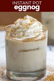 Instant Pot Eggnog Recipe Eggnog Recipe Homemade Eggnog Recipe Spiked Delicious Drink Recipes