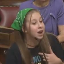 Watch 12-Year-Old Explain to GOP Why She Doesn't Want to Be Pregnant